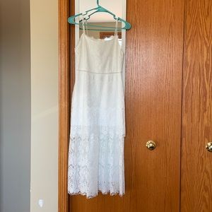 White summer dress